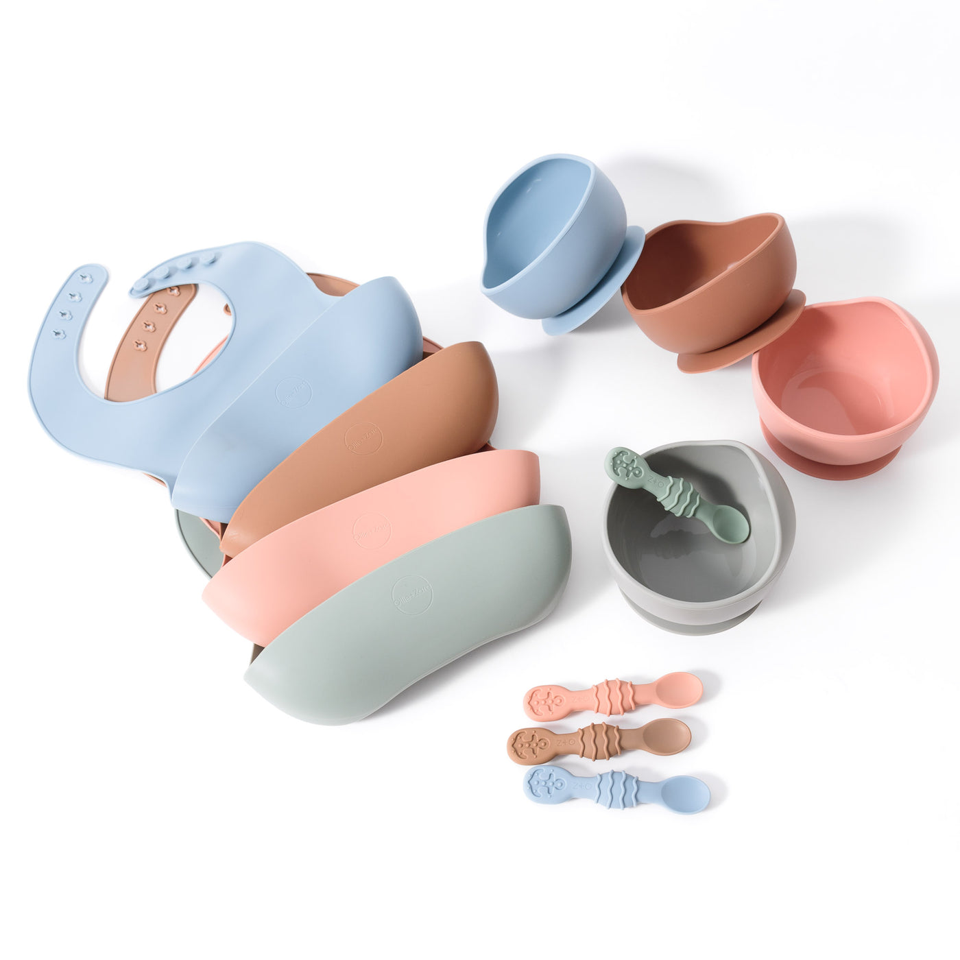 Silicone Beginner Baby Feeding Set