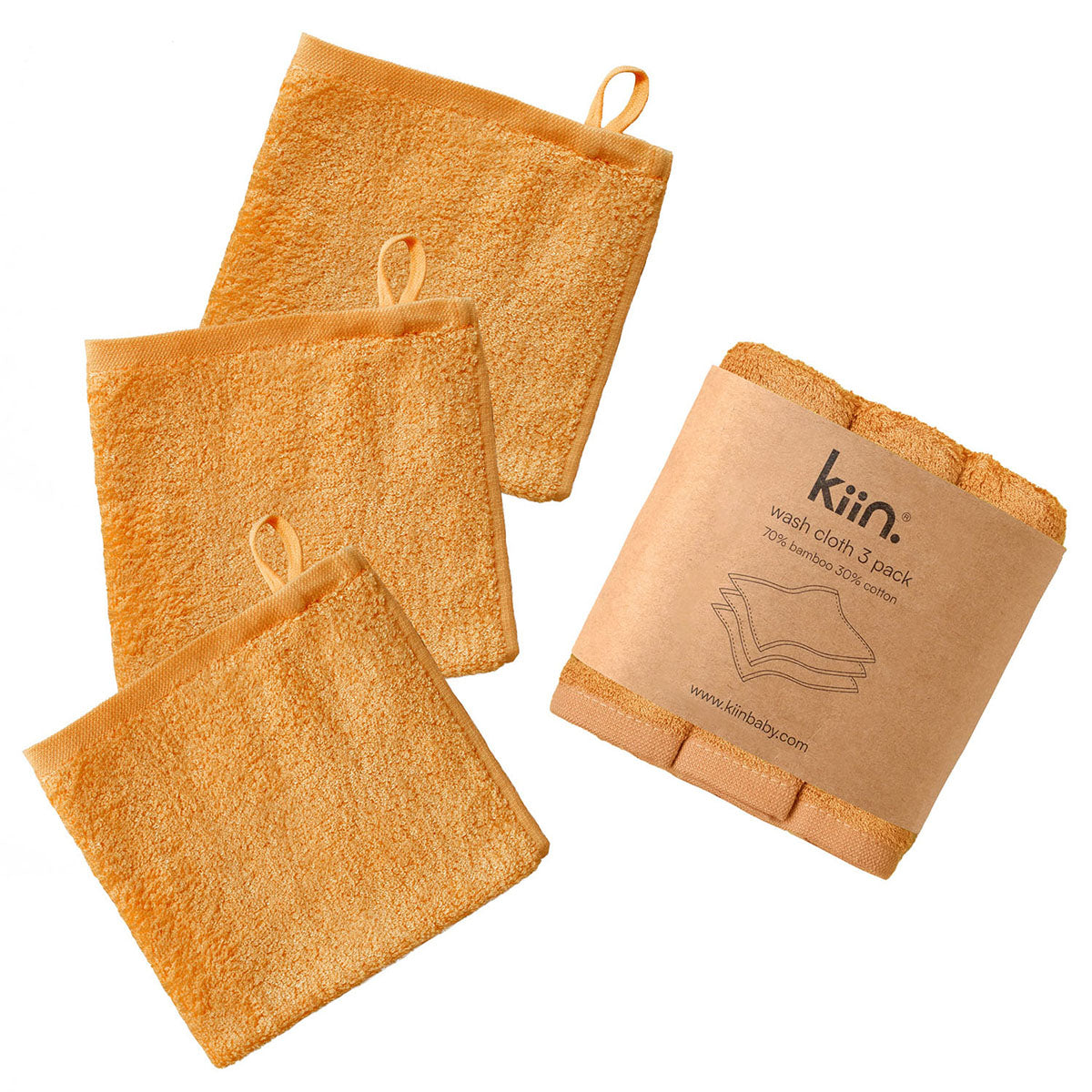 Kiin Wash Cloths (3 pack)