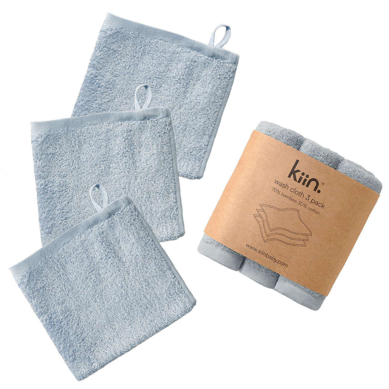 Kiin Wash Cloths (3 pack)