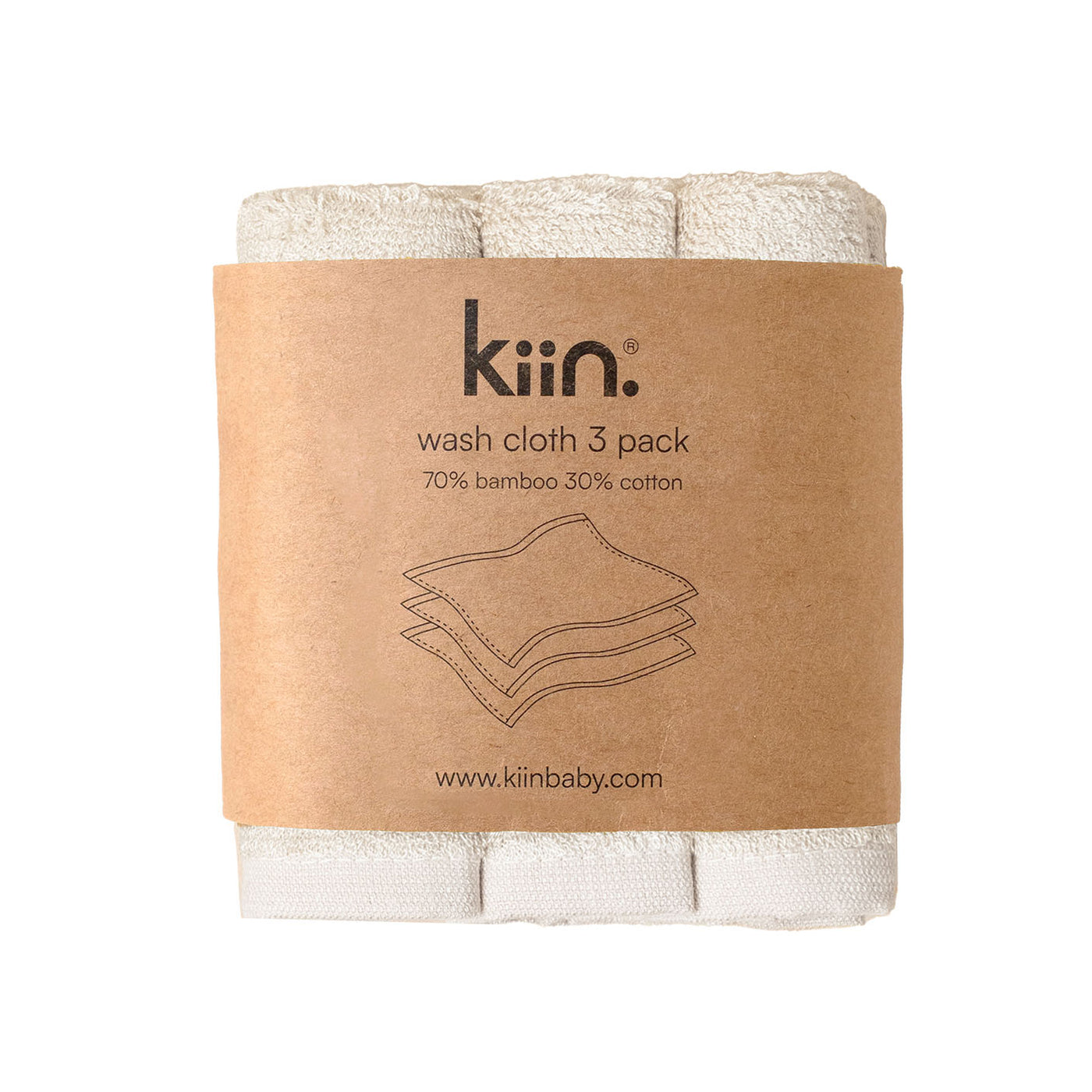 Kiin Wash Cloths (3 pack)