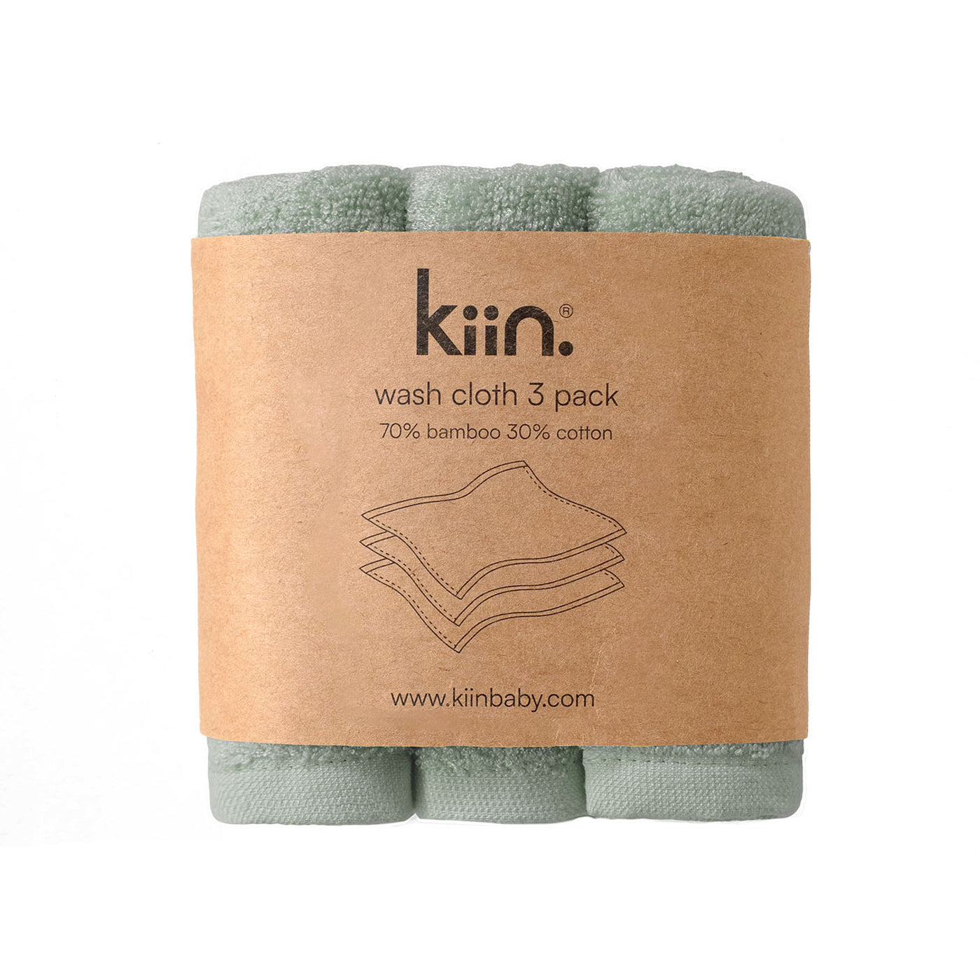 Kiin Wash Cloths (3 pack)