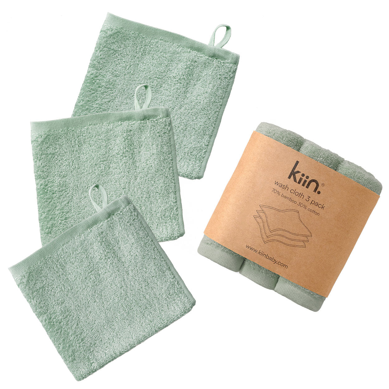 Kiin Wash Cloths (3 pack)