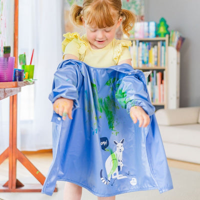 Little Chomps Messy Mealtime (Preschool) Smock Bib: 2-5yrs