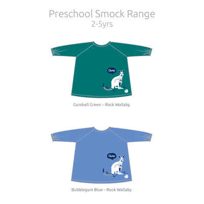 Little Chomps Messy Mealtime (Preschool) Smock Bib: 2-5yrs