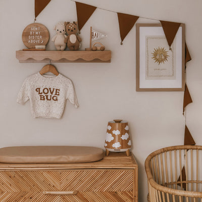 Hush Ultrasonic Vaporiser with Nightlight and Sound (Bonus Essential Oil)