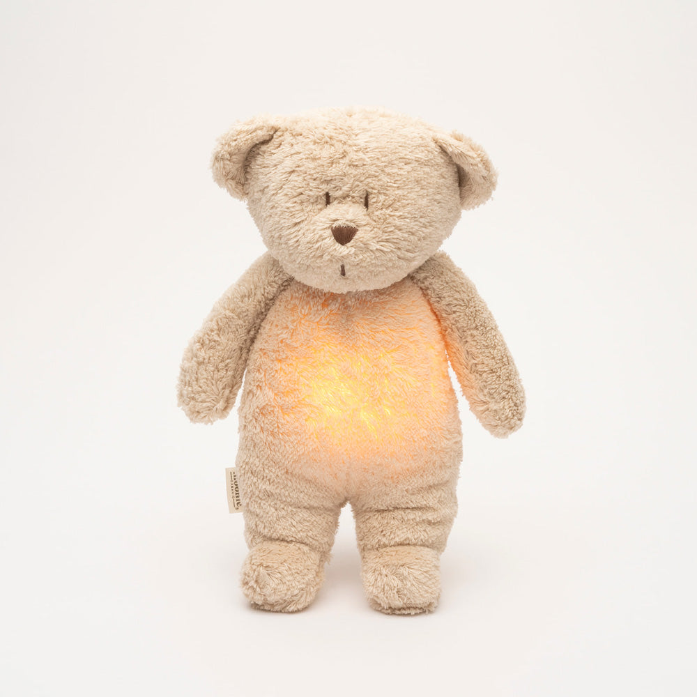 Moonie 2.0 Organic Humming Bear with a Lamp