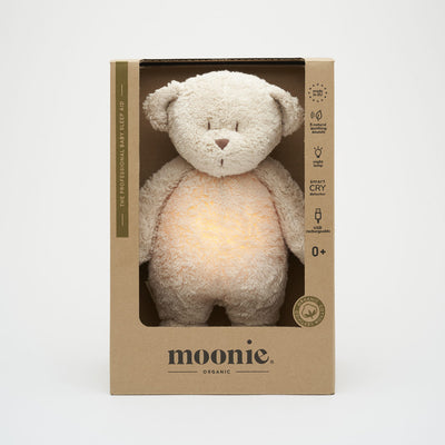 Moonie 2.0 Organic Humming Bear with a Lamp
