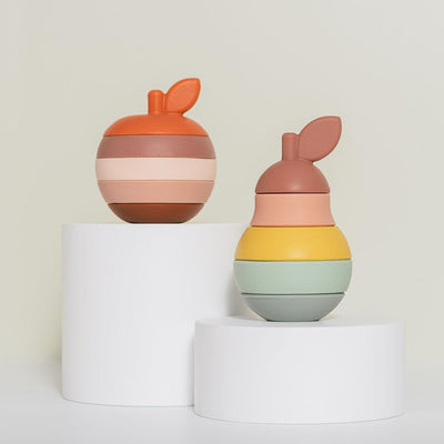 Pear Silicone Stacking Toy - Ollie+Zara