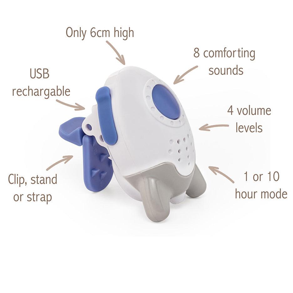 Wooshh - The small but mighty sound soother by Rockit - Ollie+Zara
